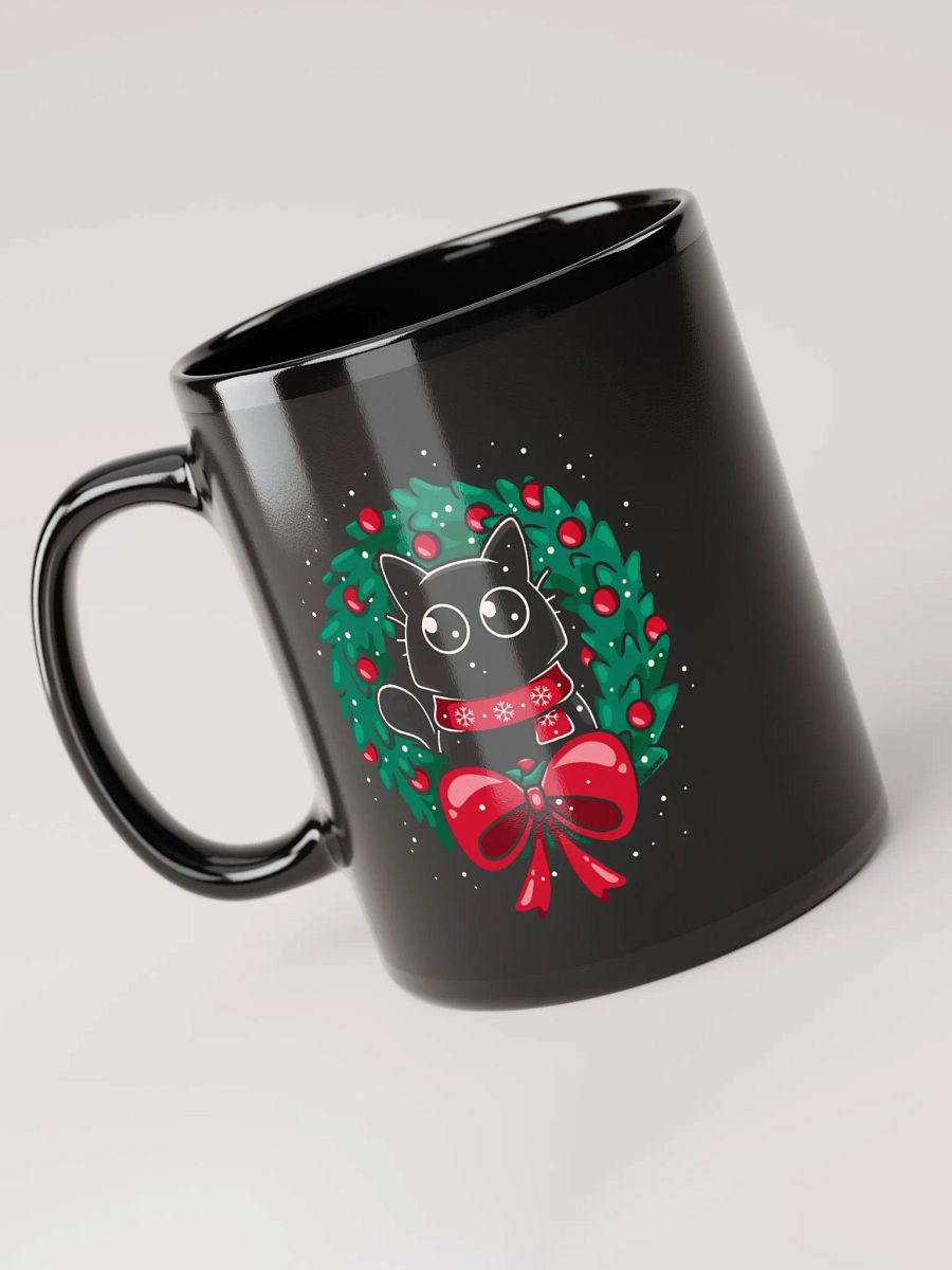 Christmas Cat Wreath Mug product image (5)