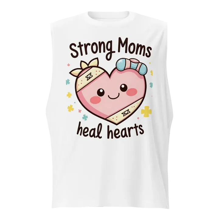 Strong moms, Heartfelt Healing Muscle Tank product image (1)