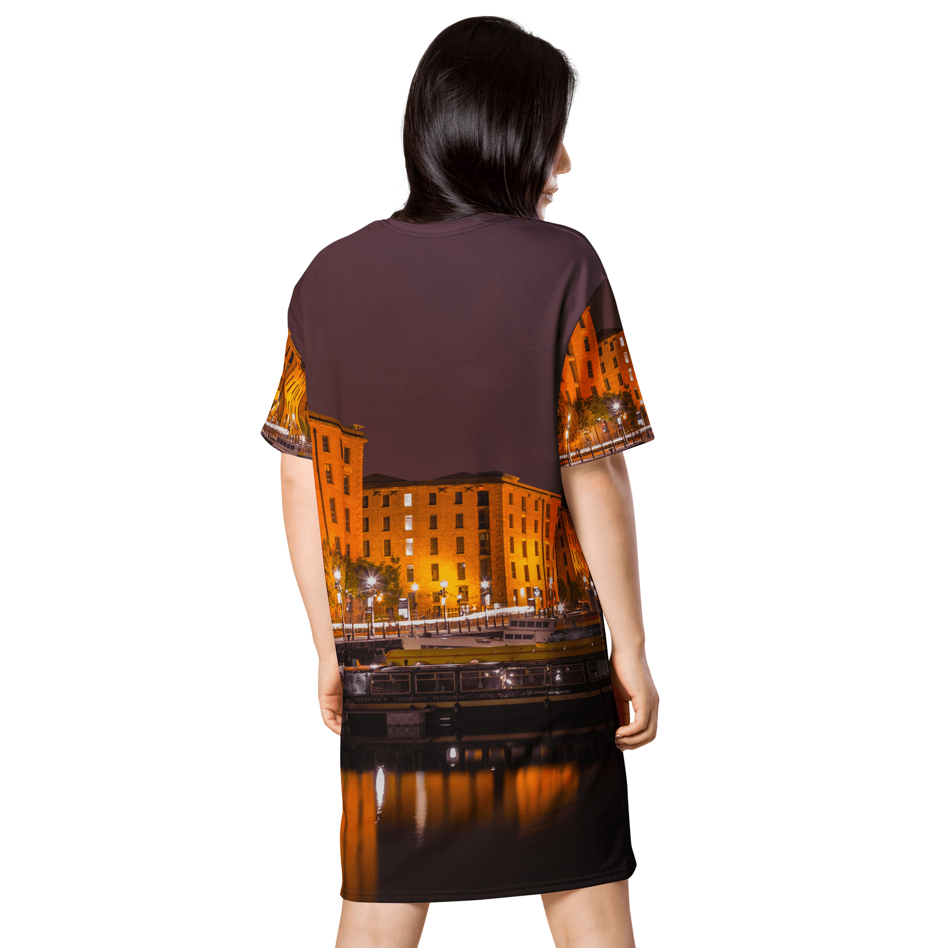 'Somewhere in the City' All-Over T-Shirt Dress product image (2)