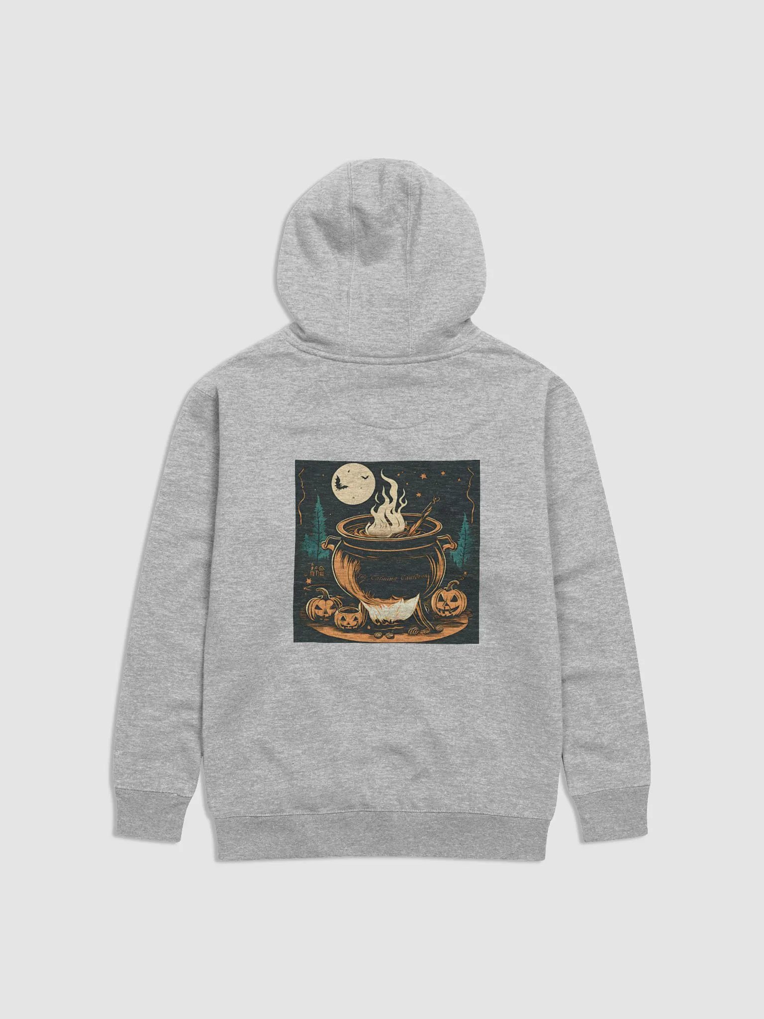 Mystic Purple Witch Cauldron Unisex Hoodie product image (2)