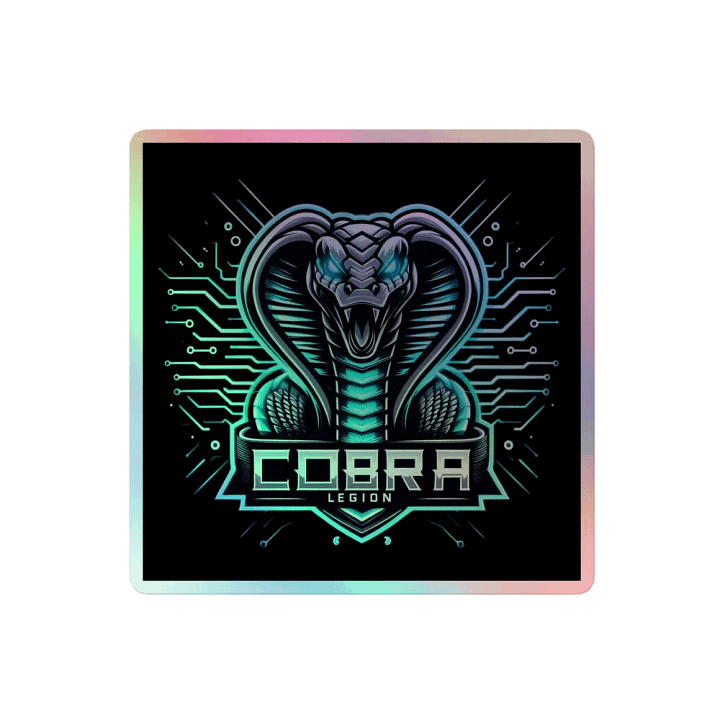 Cobra Legion Holographic Sticker Sheet product image (2)