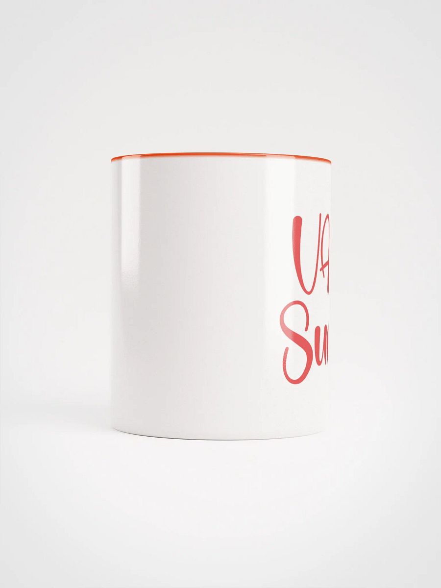 Vibrant Inside-Out Ceramic Mug: VAR Sucks product image (5)