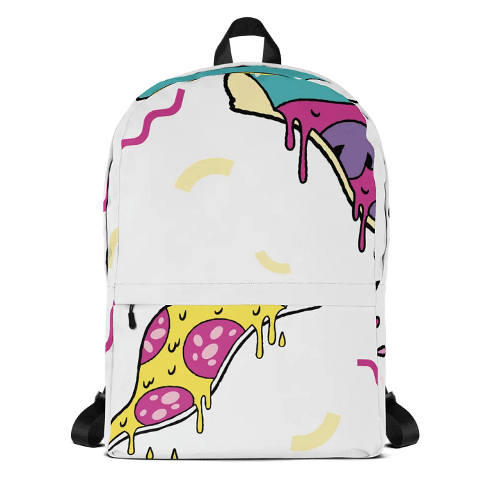 Melting Pizza All-Over Backpack product image (1)