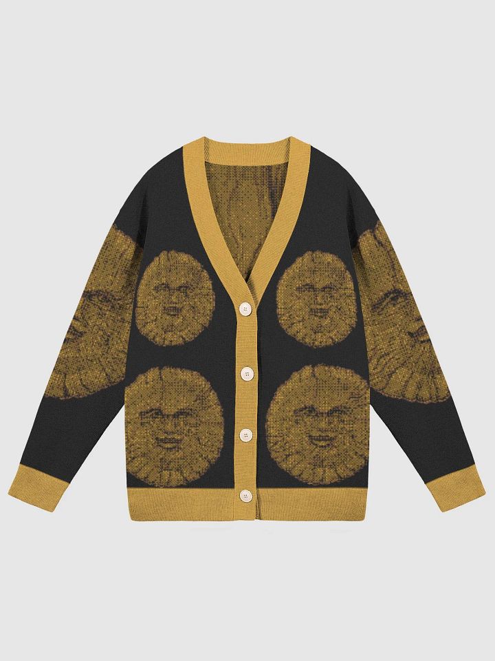 Green Man knit cardigan product image (3)