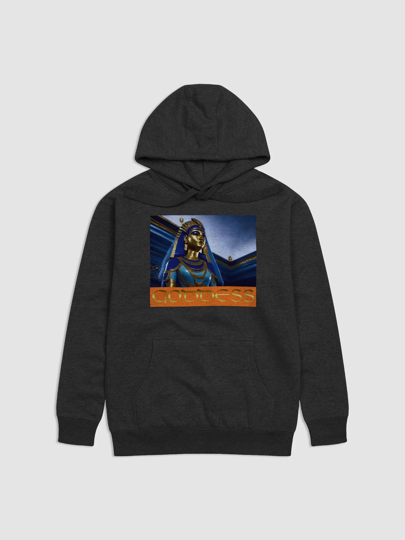 Deekstars Gold Goddess 1 Cotton Heritage Unisex Premium Hoodie product image (1)
