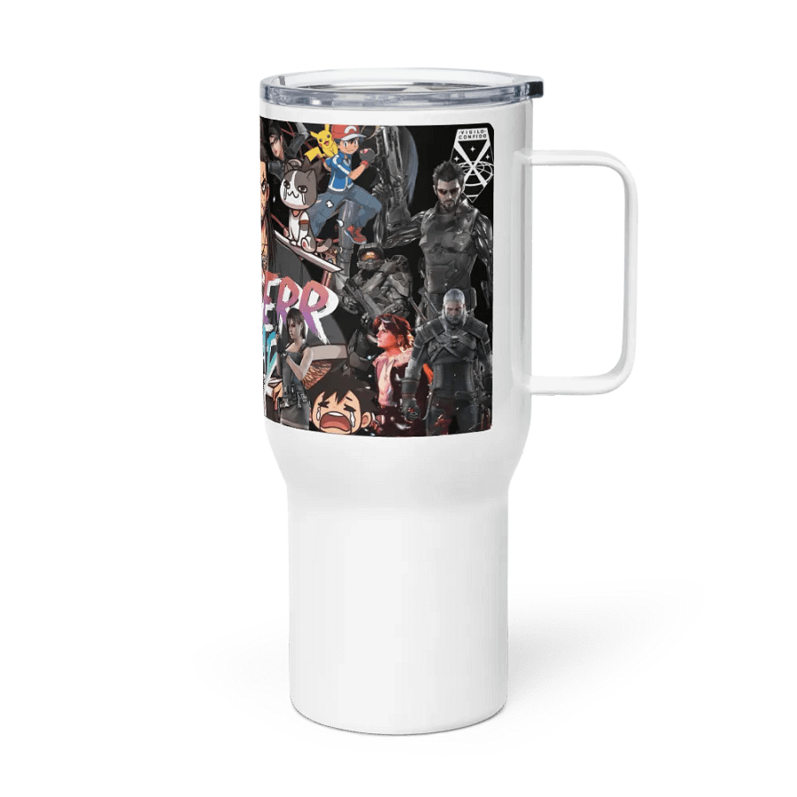 Gamer's Iconic Heroes Travel Mug product image (3)