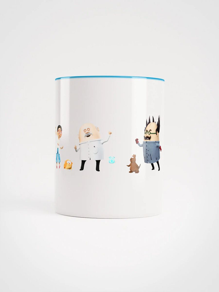Prof. Eggtop Character line up Two Tone Mug product image (5)