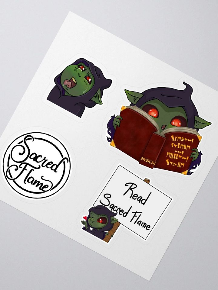 The Goblin 3 Chibi Sticker Pack product image (2)
