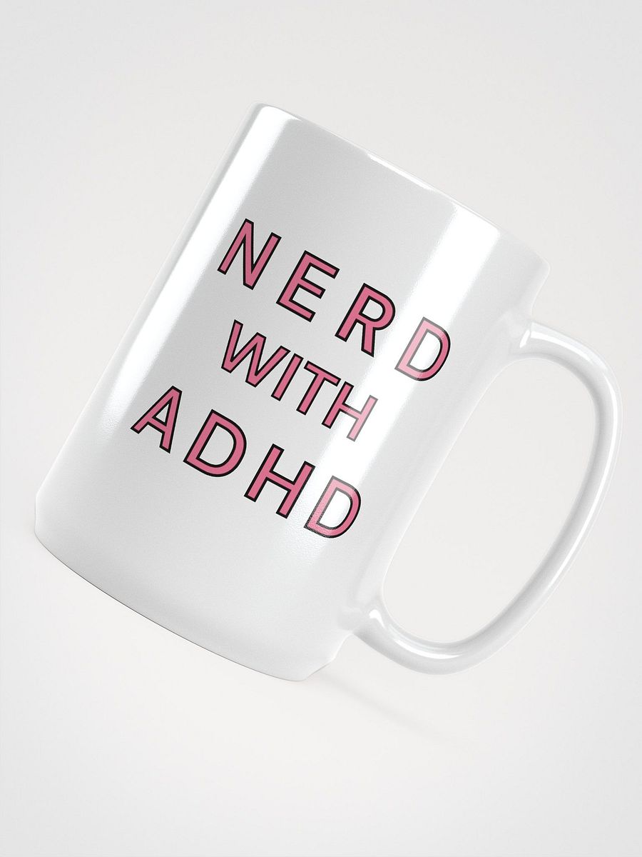 Nerd White Gloss Mug product image (4)