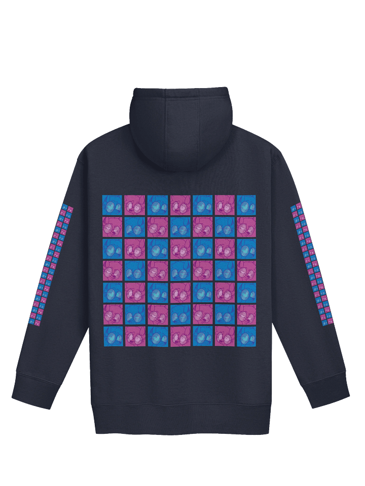 4 Moods Wolf Hoodie 🐺💙💜 product image (2)