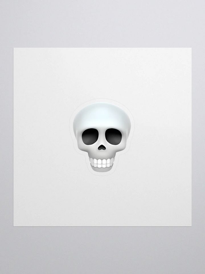 Ethereal Skull Kiss Cut Stickers product image (2)