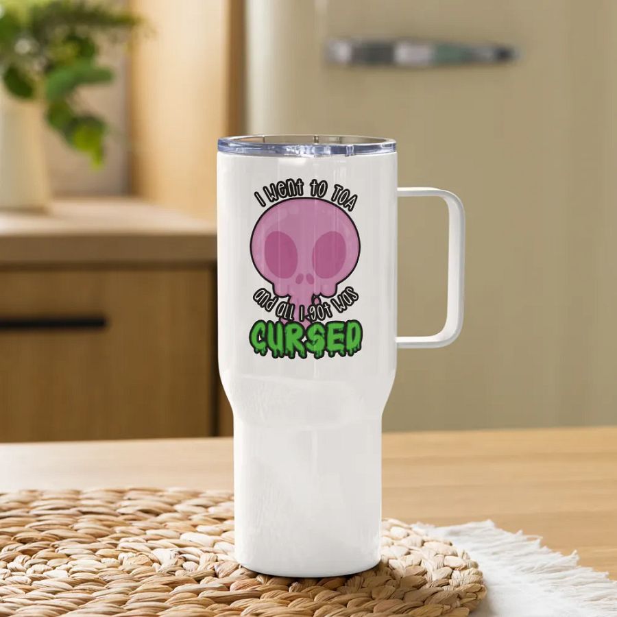 All I Got Was Cursed - Paladin - Travel Mug w/Handle product image (11)