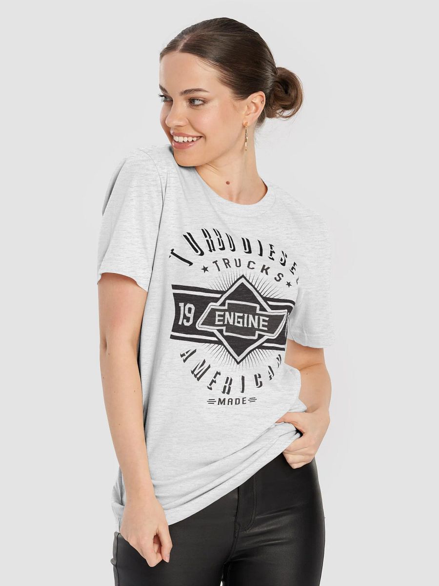 turbo diesel truck american - Trucks T-Shirt product image (56)