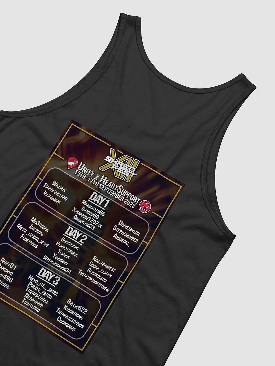 Shredfest 12 Lineup Tank product image (7)