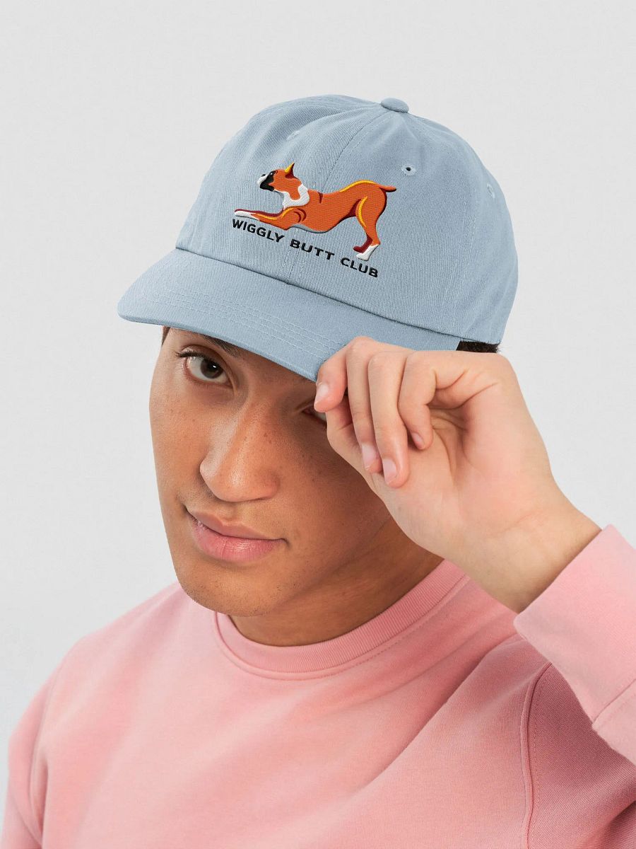 Wiggly Butt Club Classic Dad Hat(Embroidered) of a Boxer product image (10)
