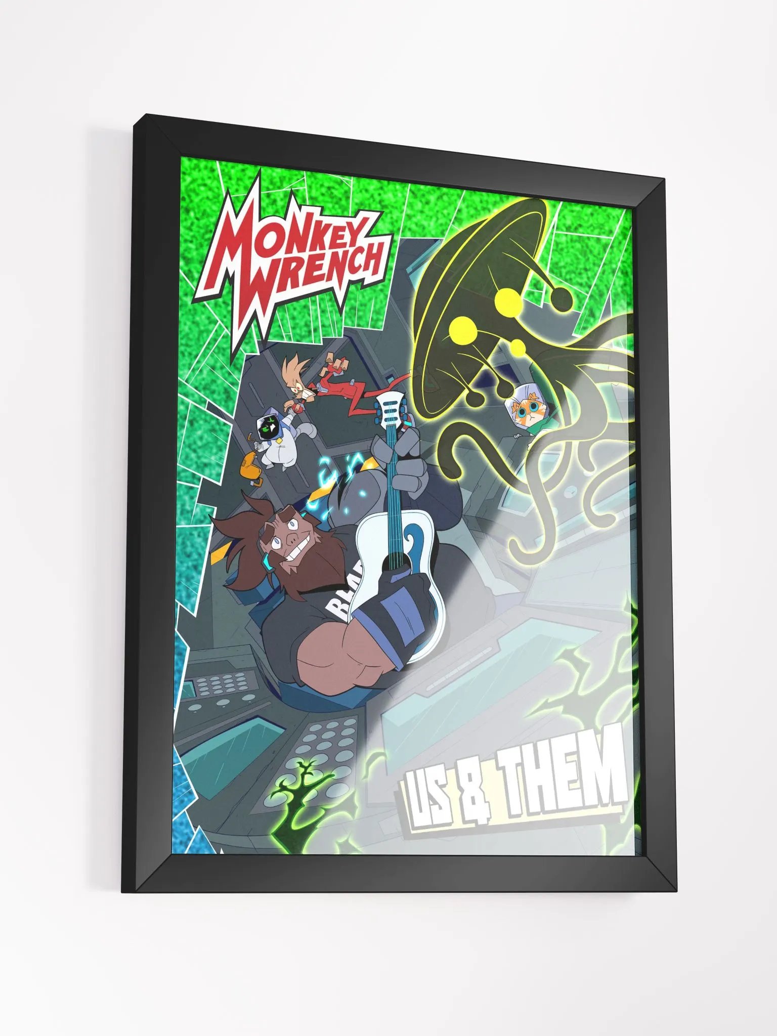 Monkey Wrench - Us & Them Framed Poster product image (3)