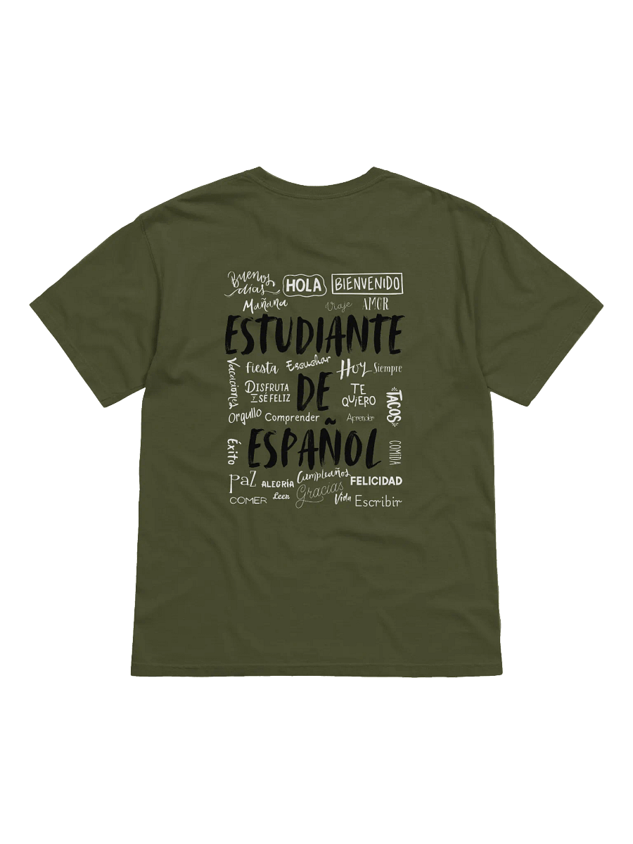 Estudiante con bigote T-shirt product image (3)
