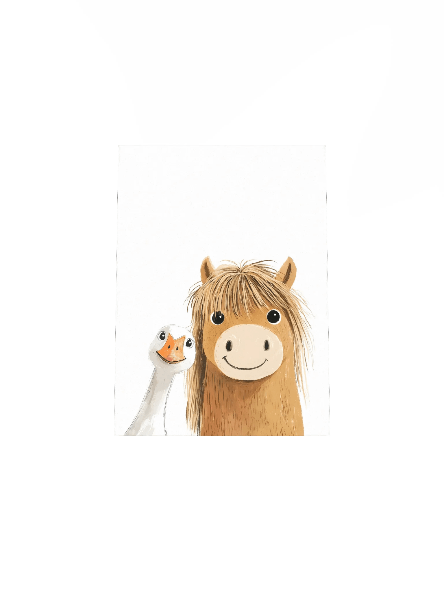 Horse and Goose Farm Nursery Print product image (32)
