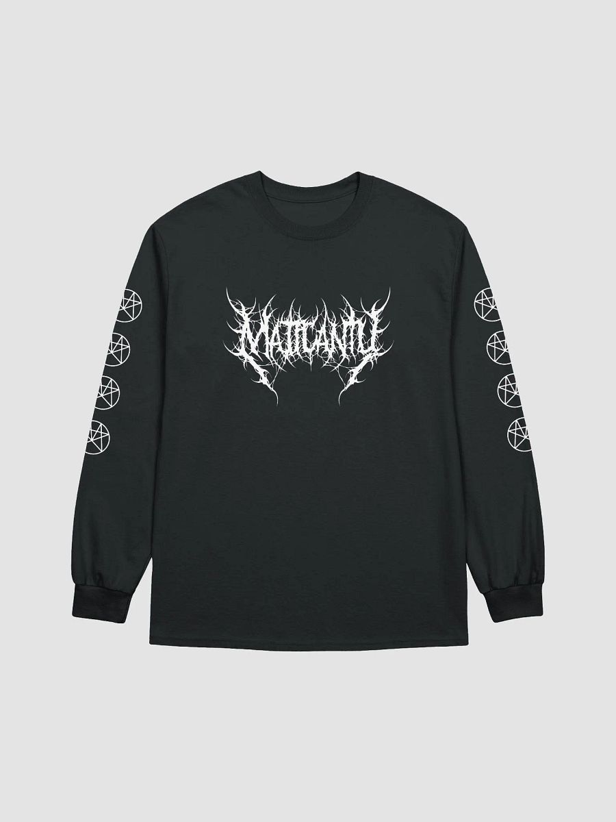 Death Metal Logo Long Sleeve T-Shirt product image (1)