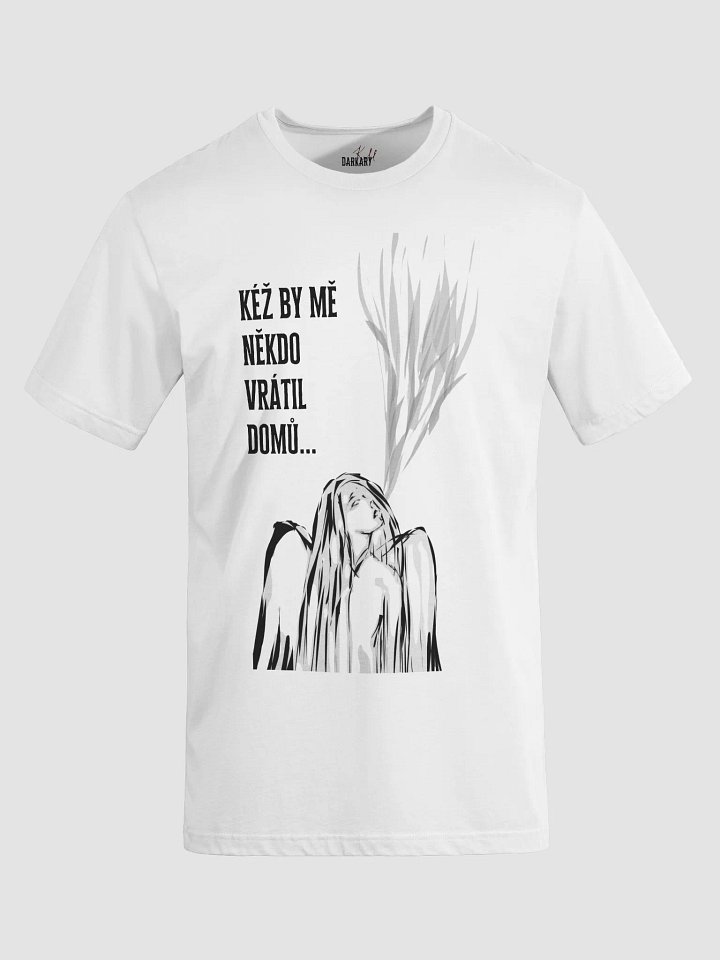 Kéž by mě někdo vrátil domů Red T-shirt product image (2)