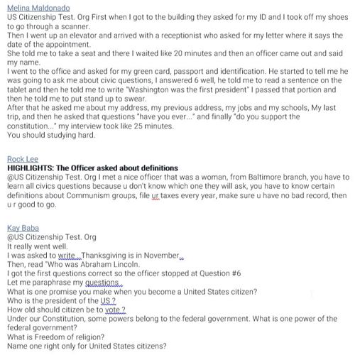 N-400 Interview Experiences from Actual Applicants v11 product image (2)