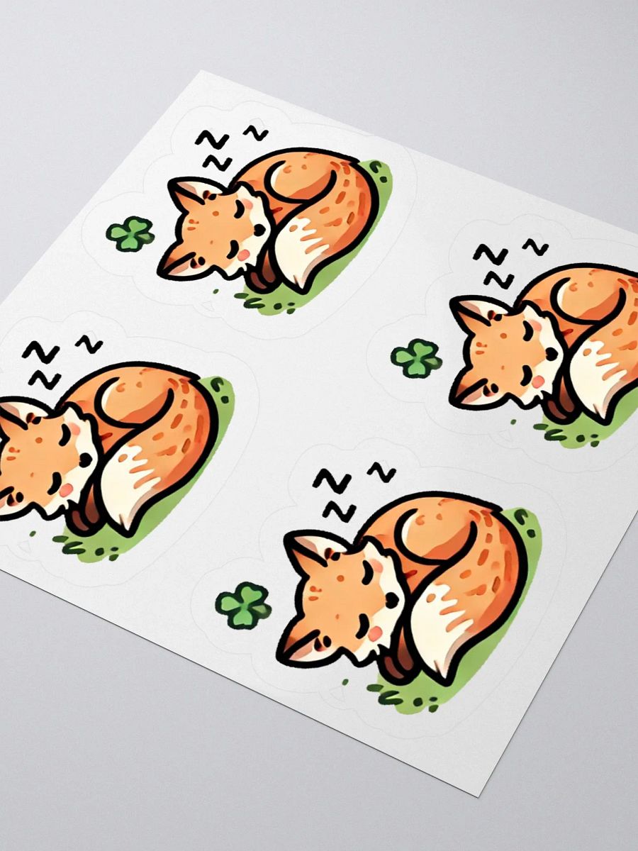 Cloverfoxgirl - The Sticker (Sleepy Grill Edition) product image (8)