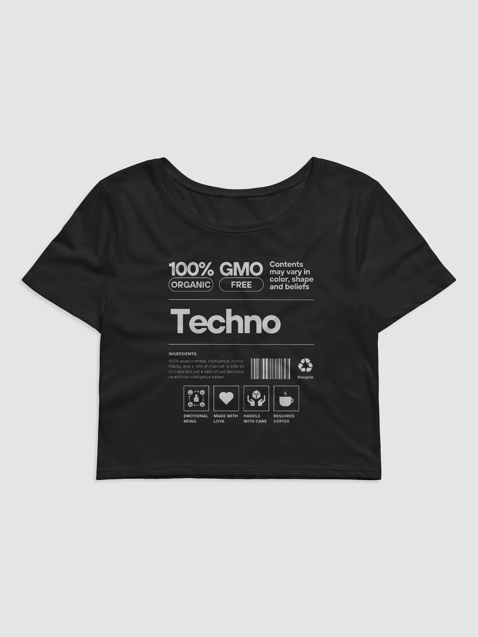 Organic Techno Crop top product image (1)