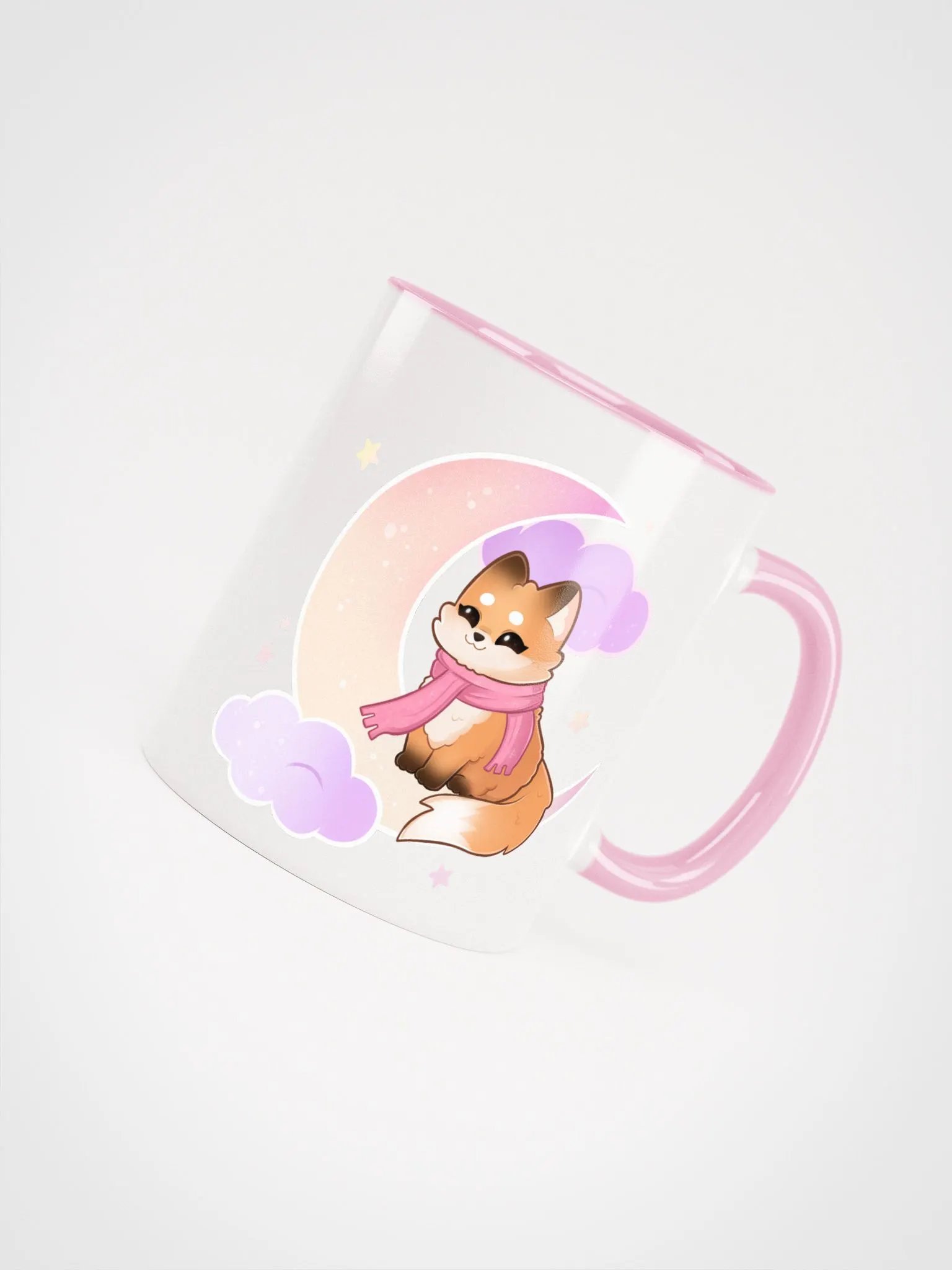 Pink StarlitFox Mug product image (3)