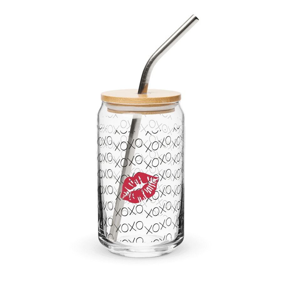 Can-Shaped Glass (xoxo) product image (1)