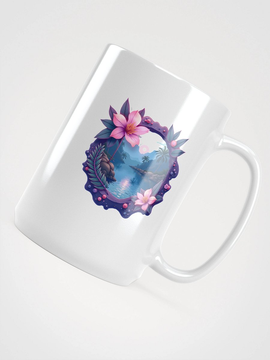 Retro Fantasy Floral Mug product image (4)