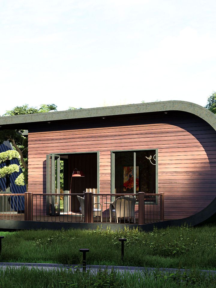 A Frame House 019 - Drawings\Blueprints CAD + PDF + 3D Model product image (2)