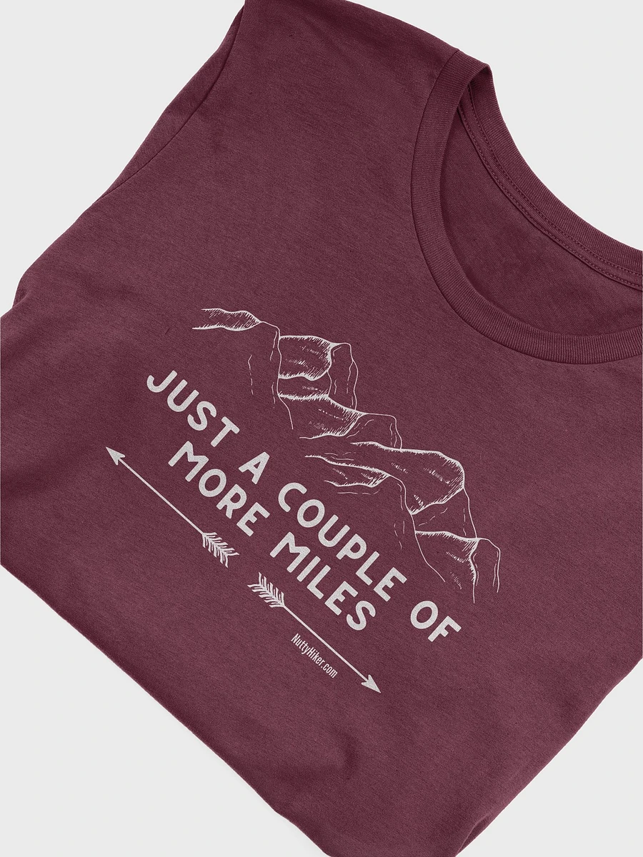 Just a Couple More Miles Dark Unisex Jersey Short Sleeve Tee product image (35)