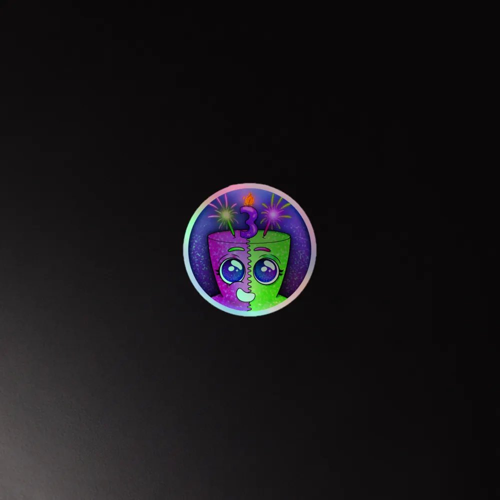 Stickericchi 3 Anniversario TMHproject product image (2)