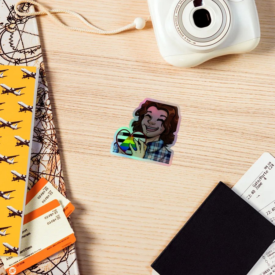 Ally Love Holographic Sticker Pack product image (7)