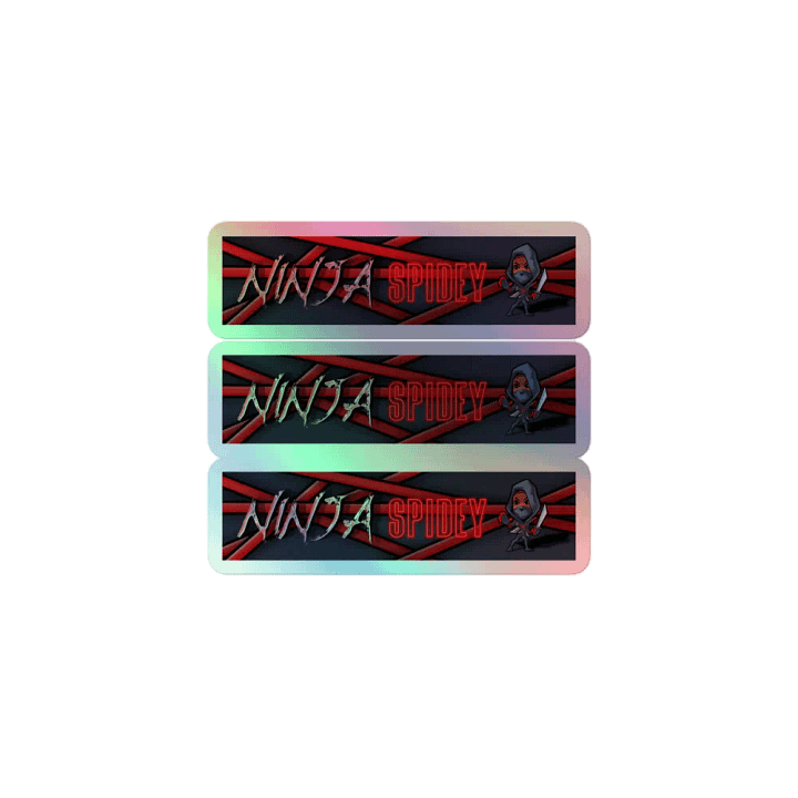 Ninja Spidey Logo Sticker product image (1)