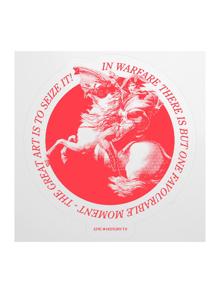 Napoleon in Warfare - Sticker product image (1)