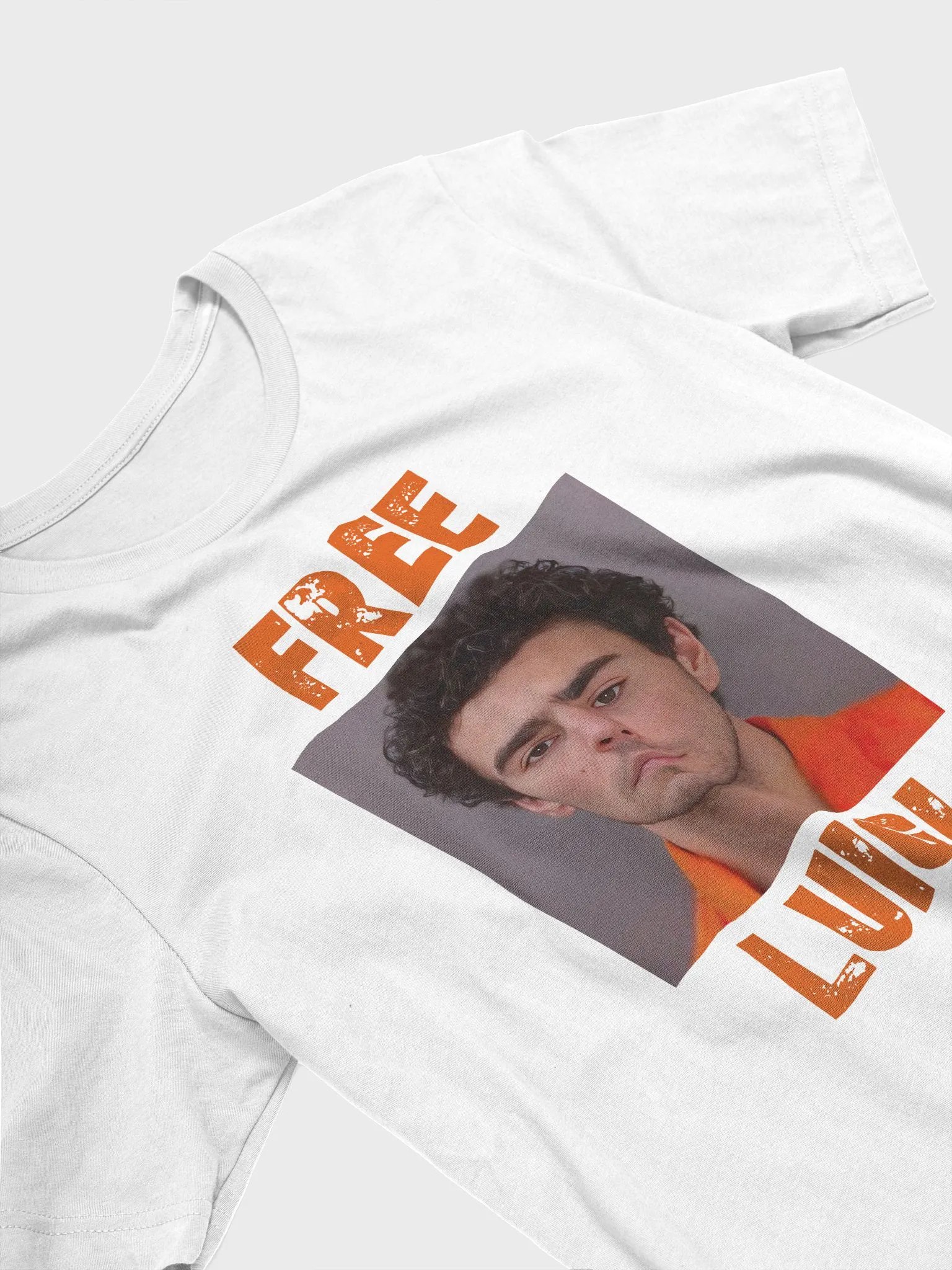 Free Luigi - Mugshot T-Shirt product image (6)
