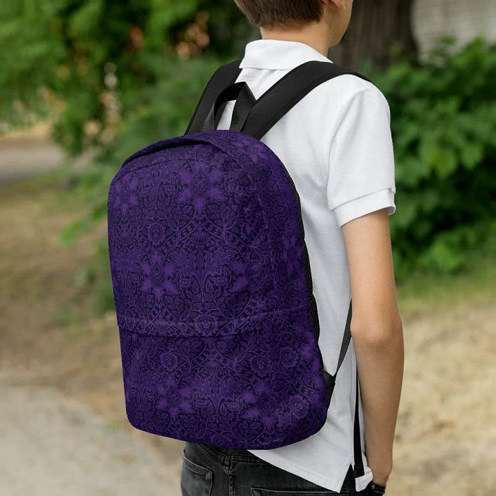 Purple/Black Back Pack product image (2)