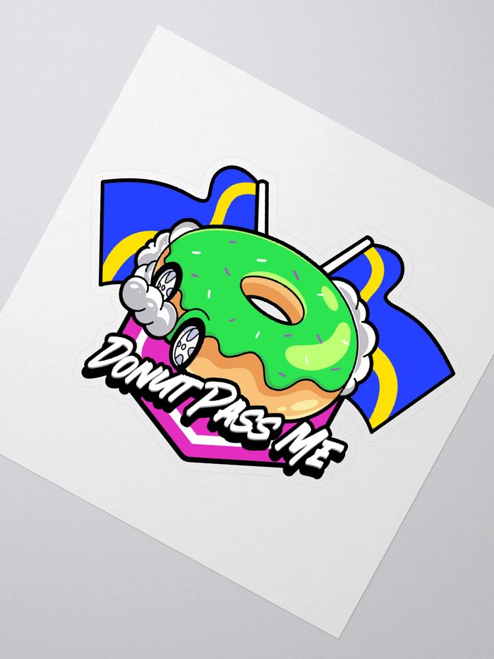 Donut Pass Me Sticker product image (4)