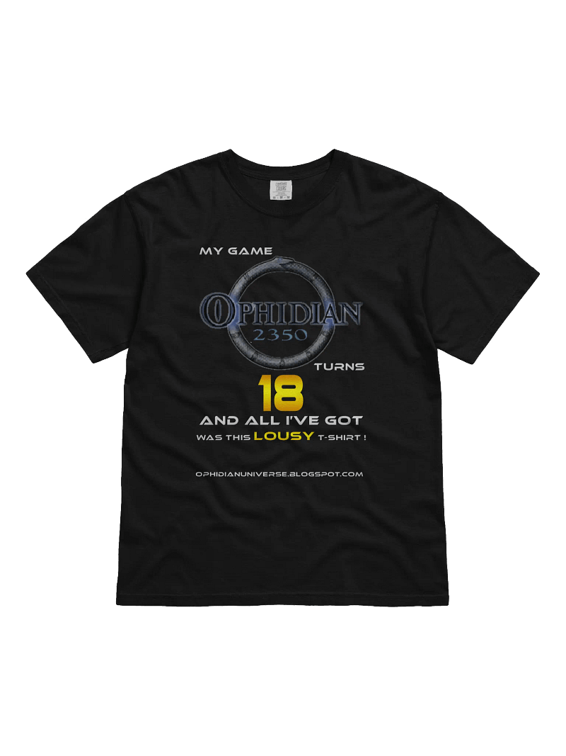 My Game Turns 18 T-Shirt