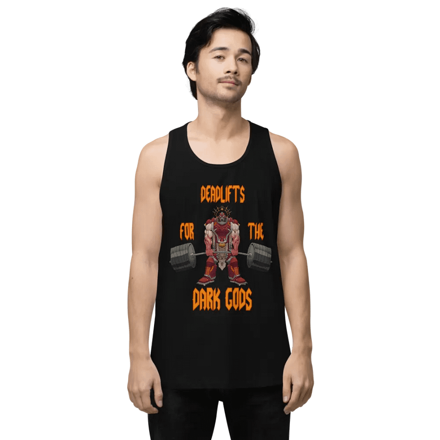 Deadlifts For The Dark Gods - WORD BEARERS - Tank product image (5)