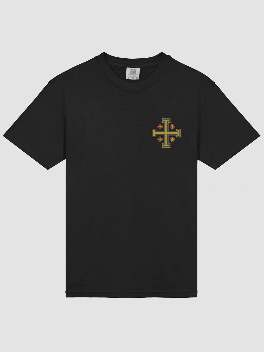 St. George Ora Pro Nobis (Front Cross, design back) heavy tee product image (3)