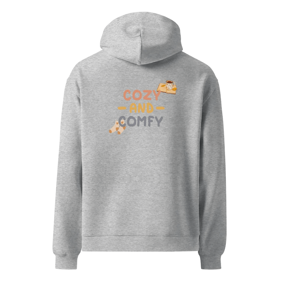 Cozy Girl Hoodie - Grey product image (10)