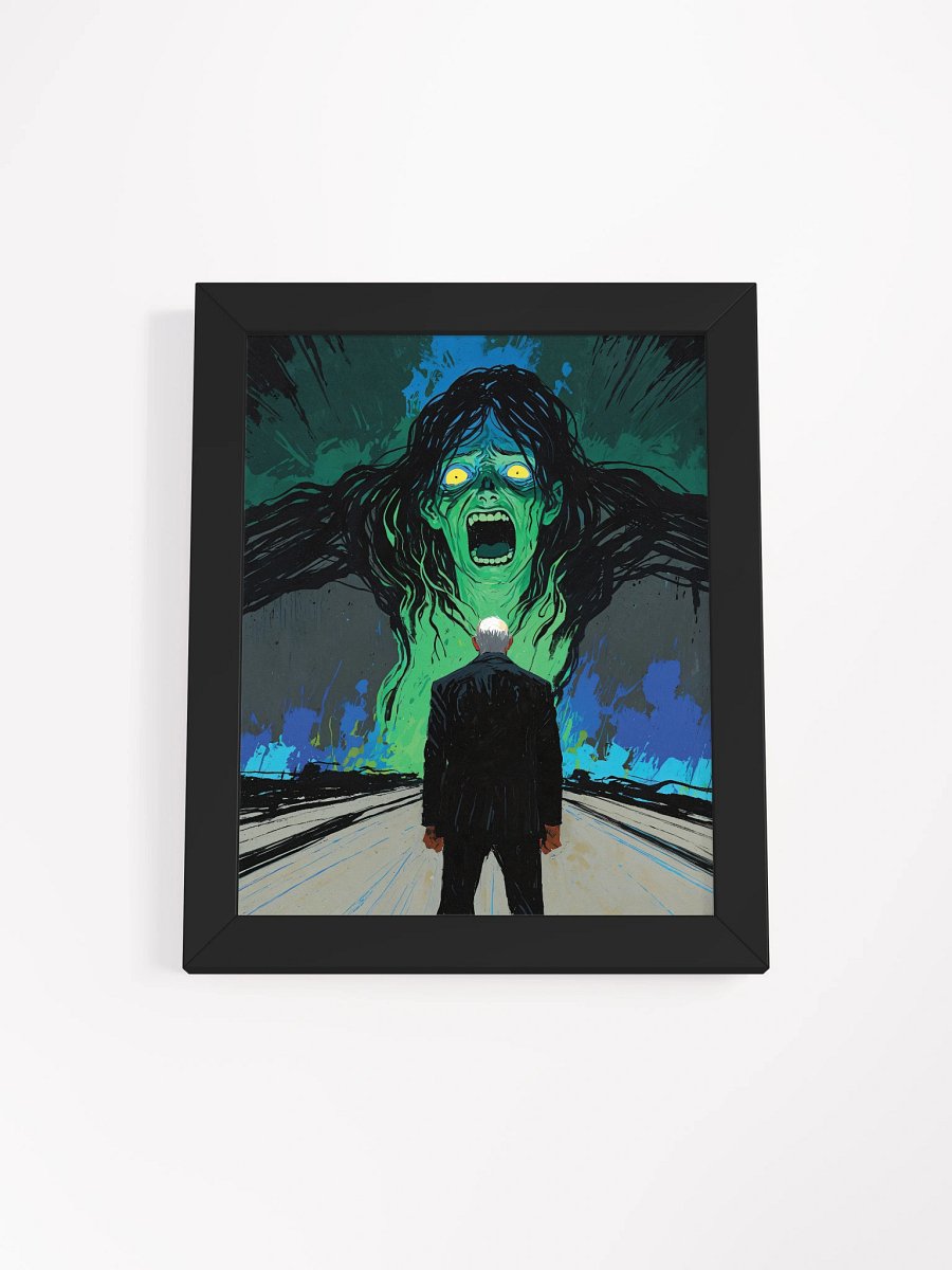 Confronting the Wail Framed Print product image (1)