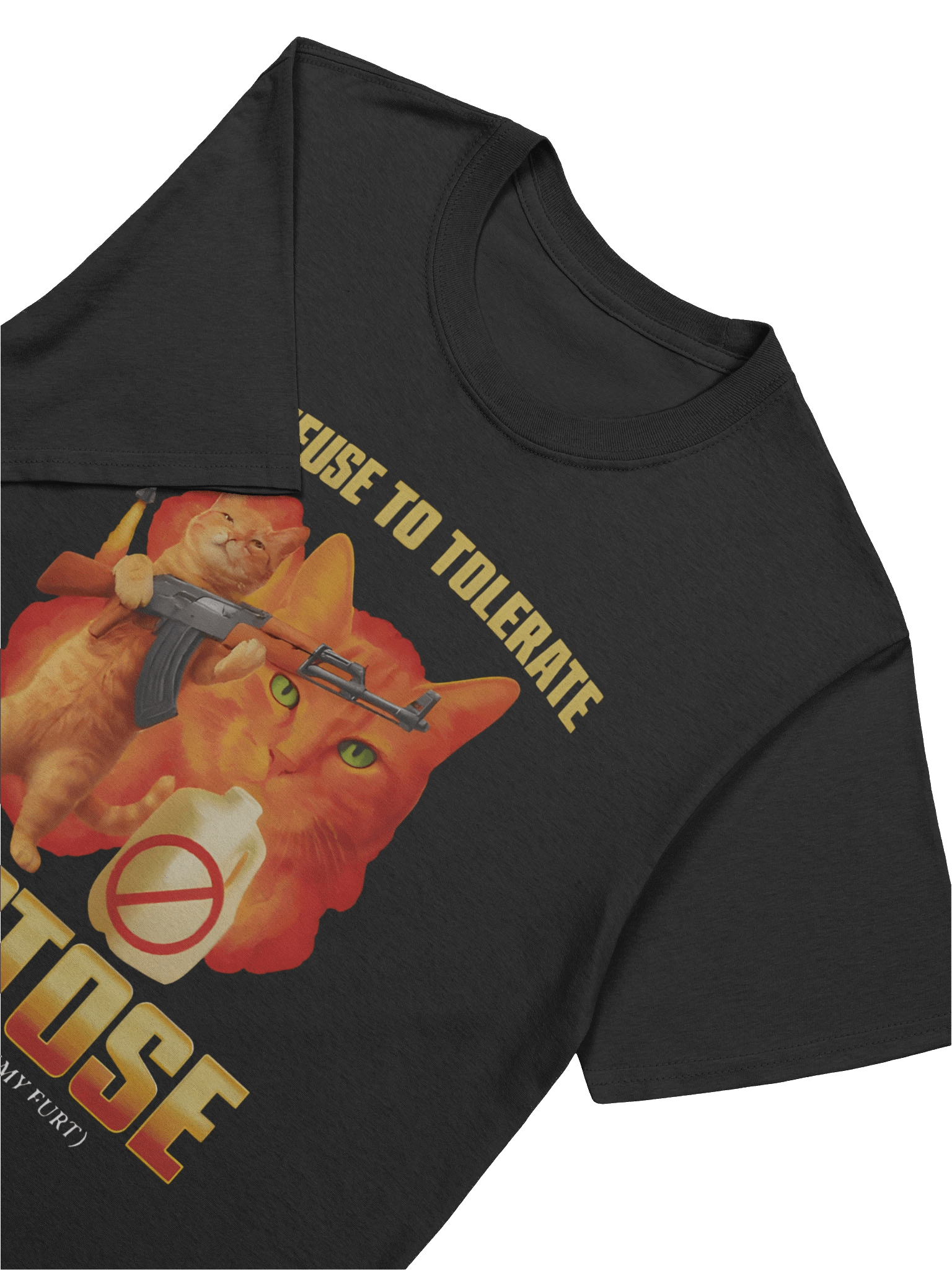 I Refuse To Tolerate Lactose It Makes My Tummy Hurt T-Shirt product image (5)