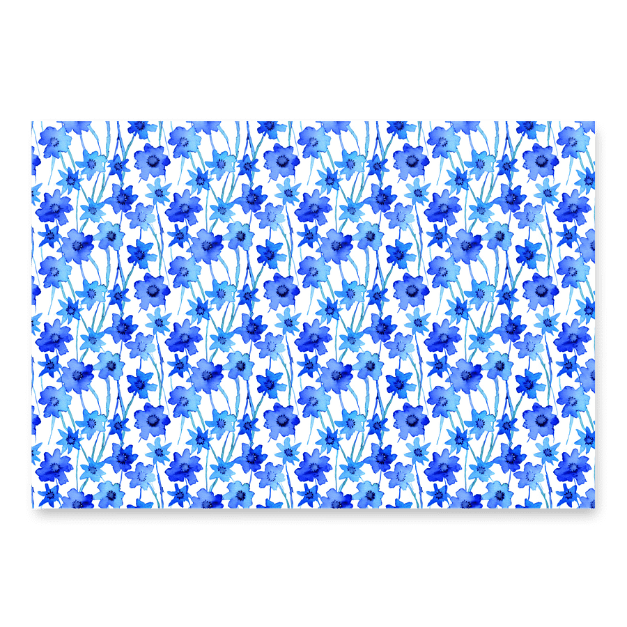 Blue Borage Paper Sheets product image (1)