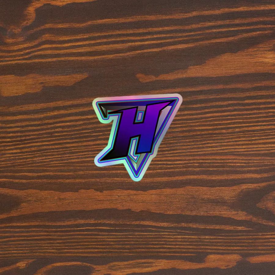 HugotheSumo Logo: Holographic Sticker Sheet product image (5)