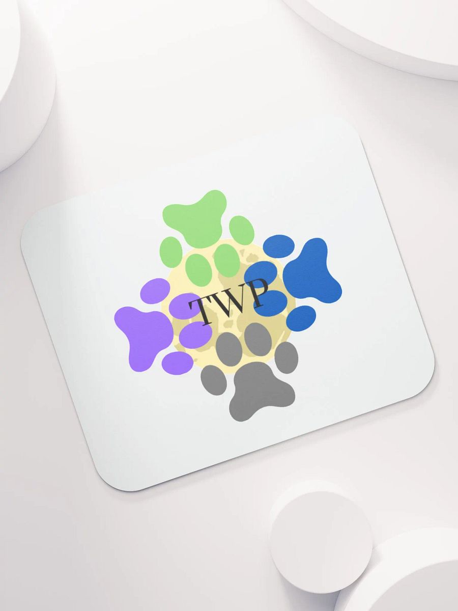 The Wolf Pack Paw Logo Mousepad product image (7)