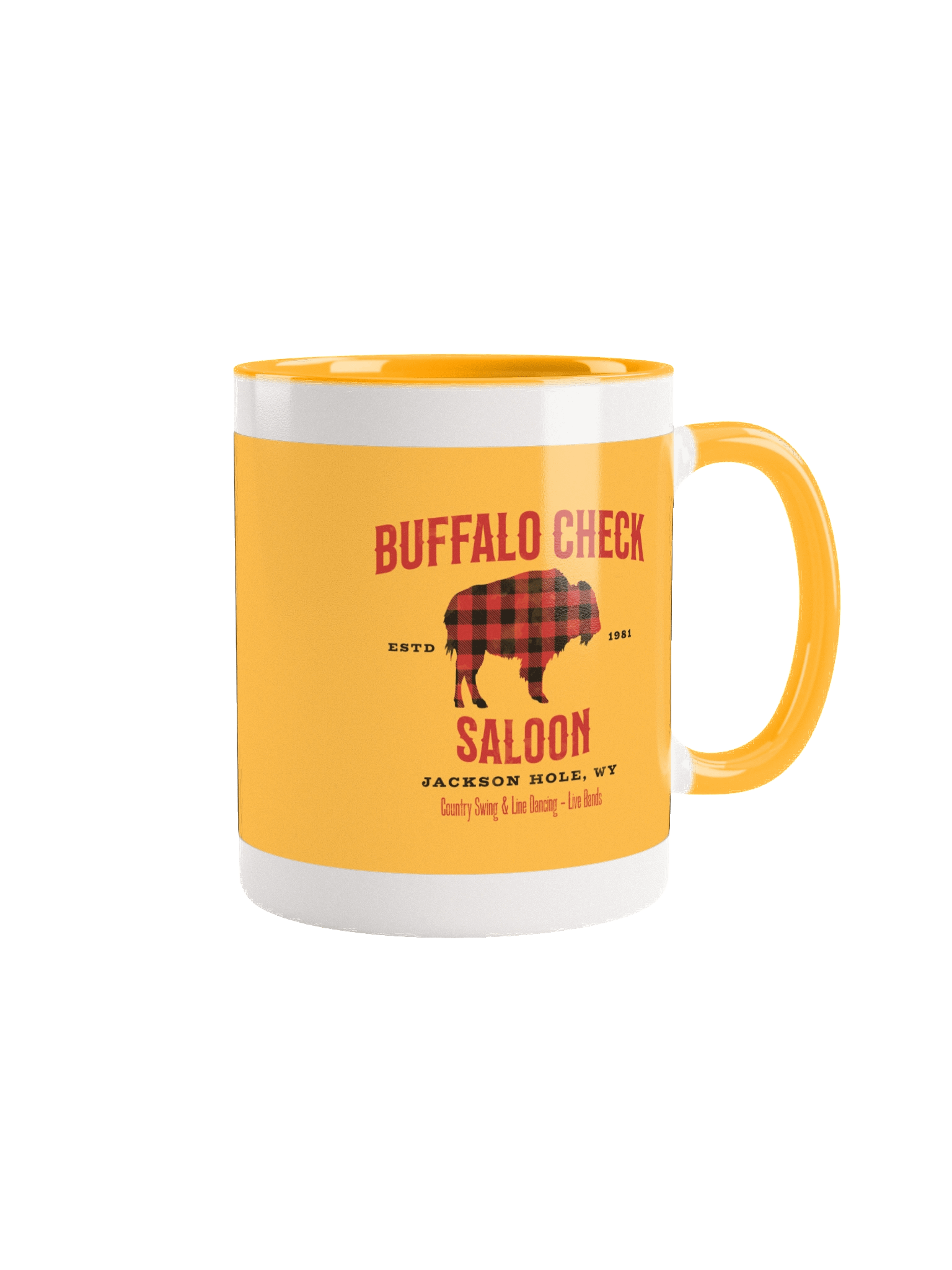 Buffalo Check Saloon • Coffee Mug product image (7)