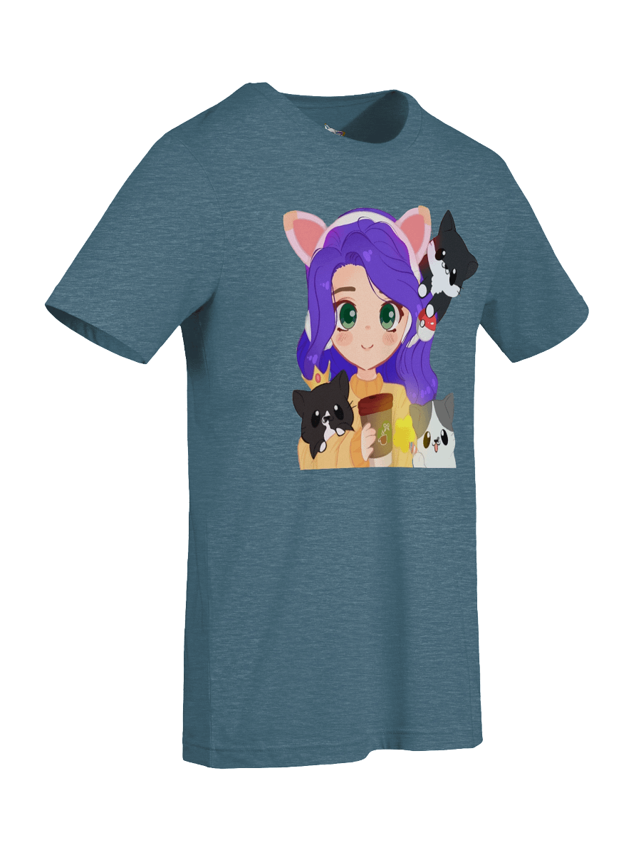 Al & Kitties Tee Purple product image (99)